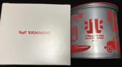 ヤンマー記念品　大阪泉州産の高品質紅白タオル　文鎮セット　非売品　新品未使用