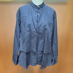 美品　+J ダークグレー 長袖シャツ