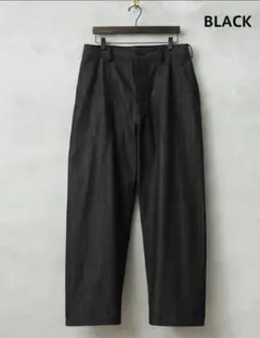 【S 30inch】WAIPER M-45デニムトラウザー【ブラック】