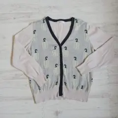 kilki パプリカ柄カーディガン