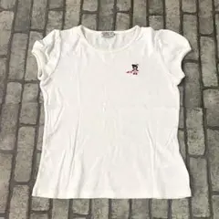 MIKI HOUSE ミキハウス ダブルB Tシャツ 白 130
