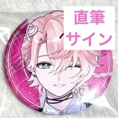 【直筆サイン入り】 クロノヴァ 缶バッジ 甘夢れむ Live2D