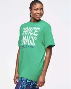 正規品★新品ズンバ★ Zumba Libre Tees グリーンのみ　ZUMBA