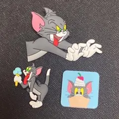 ジビッツチャーム　クロックスサンダルアクセサリー　トムとジェリー