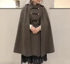新品☆ナポレオンマント風コート☆axes femme twitterで15万いいね!のaxes femmeナポレオンマント風コートが