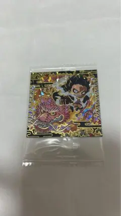 ウエハース　ワンピース　シール　ルフィ＆モモの助