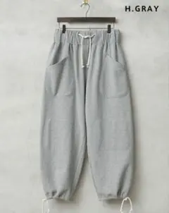 WAIPER.inc NAVY ダブルニー スウェットパンツ グレー L