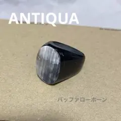 ANTIQUA★水牛リング・美品
