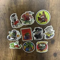 ラットフィンクステッカー 10枚セット