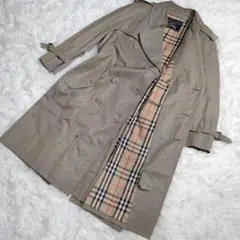 バーバリー BURBERRY トレンチコート ノバチェック 玉虫色
