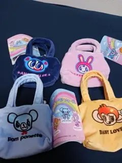 ナルミヤキャラクターズ　ミニポーチ４種セット　アミューズメント専用景品