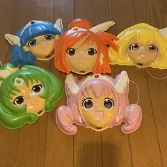 プリキュア キャラクターお面 5個セット