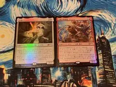 MTG 　世慣れた見張り、デルニー/太陽の執事長、インティ1枚　PWSプロモ