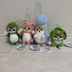 モフサンド　かいじゅうにゃんマスコット　4種コンプリート