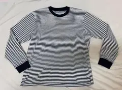 UNIQLO ボーダー 長袖カットソー L