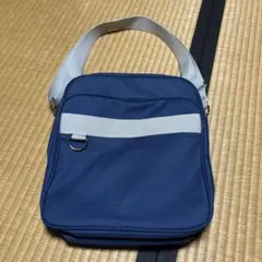 ネイビー ショルダーバッグ スクールバッグ
