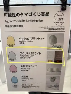 電力館　アクリルLEDライト