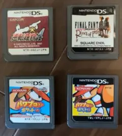 DSソフトセット（パワポケ10,13、逆転裁判4、FF）