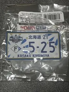 オールスターゲーム　シークレットナンバープレート風アクリルバッジ　清宮幸太郎　②