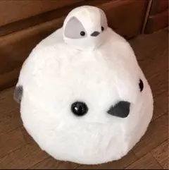 新品 ぬいぐるみ シマエナガ ホワイト 白 BIG