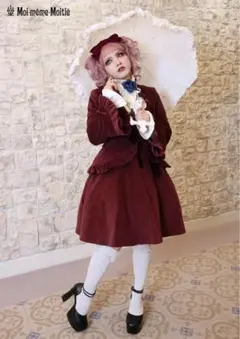 日曜限定価格Moi-meme-Moitieダブルベルト十字架ロングスカート　黒 日曜限定価格Moi-meme-Moitieダブルベルト十字架ロングスカート