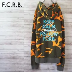 2018AW F.C.R.B. KEEP CALM PULLOVER HOODY