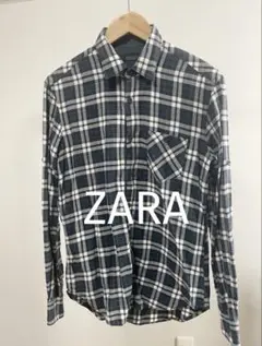 ZARA MAN チェック柄シャツ M 36