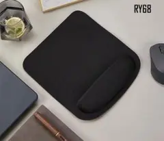 RY68.エレコム マウスパッド リストレスト ふんわりやわらか クッ[0is2