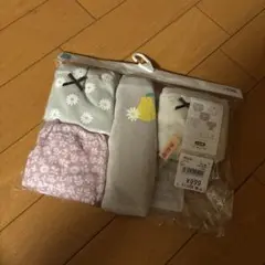 花柄・果物柄 下着4点セット