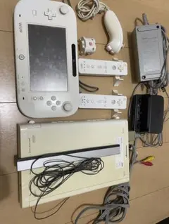 Wii U 本体 ホワイト ゲームソフト3本セット