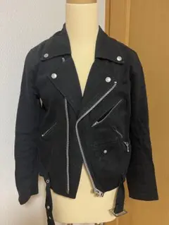 HELL CAT PUNKS ブラックライダースジャケット M