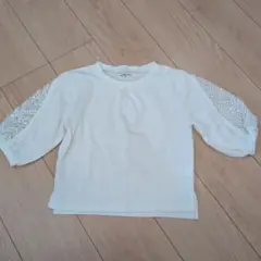 GLOBAL WORK ホワイト Tシャツ 120