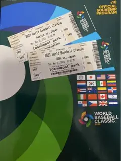 【貴重】2009 WBC 決勝戦 レプリカチケット 2009年 第2回WBC 決勝ラウンドチケット】 - 侍ジャパンと