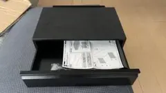 【新品・開封のみ】サンワダイレクト デスク下 後付け引き出し 黒