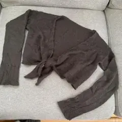 【お値下げ】チャコット　薄手ニットボレロ