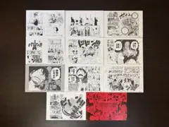 ONE PIECE ワンピース ミニ原画 ポストカード 73巻 100巻