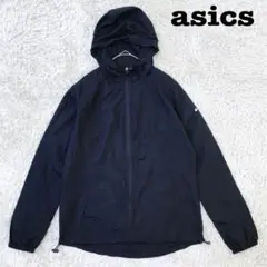 asics ナイロンジャンパーパッカブルジャケット パーカー 薄手 防水 防風