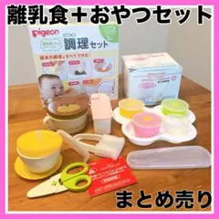 離乳食調理セット　お米からレンジdeおかゆ　食器　ヌードルカッター　おやつ入れ
