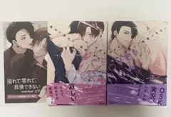 やまち　溢れて零れて、我慢できない　上下巻　特典　アニメイト小冊子