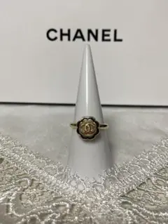 CHANEL ヴィンテージボタンリング 35番 11号