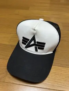 ALPHAベースボールキャップ ホワイト/ブラック