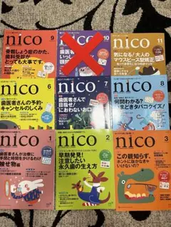 値下げ★ニコ歯科情報誌 2023年版8冊まとめて