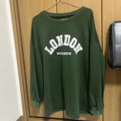 Dazy ダークグリーン XL トレーナー