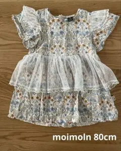 モイモルン 花柄 ワンピース 80 レース moimoln