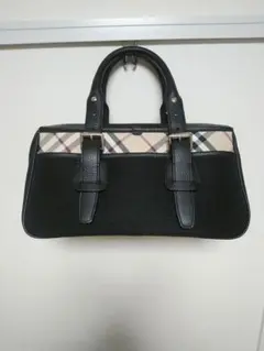 BURBERRY ミニボストン ハンドバッグ
