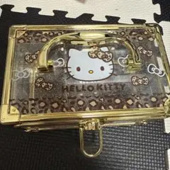 キティちゃん ヒョウ柄 バニティケース