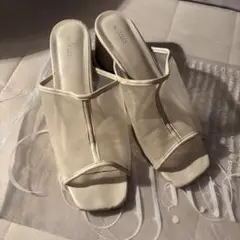 sango メッシュオープントゥサンダル