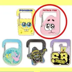 スポンジボブ アクリルカラビナ パトリック ガチャガチャ