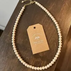 PULACE CIN コットンパール ネックレス