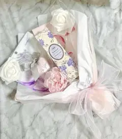 コスメブーケ【SABON】豪華4点｜誕生日/結婚式/ギフト